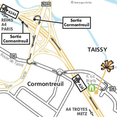 Fasthotel Reims Est - Taissy Hotel